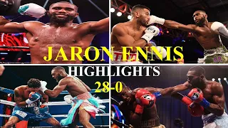 Jaron Ennis Highlights & Knockouts