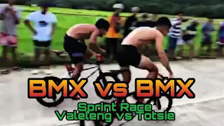 BMX vs BMX | Sprint Race | Valeleng vs Totsie | BMX Racing
