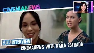 CinemaNews FULL INTERVIEW with #KailaEstrada