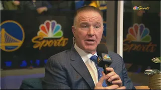 Chris Mullin & Festus Ezeli reacts to Warriors' dominant win vs. Bucks, 125-90