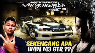 BMW M3 GTR MELAWAN SEMUA BOSS BLACKLIST !! - Need For Speed Most Wanted PS2