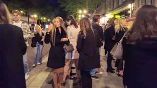 Night Walk in Stockholm, Sweden - Stureplan Nightlife