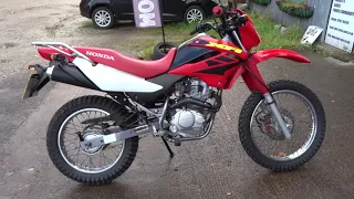 Honda XR 125 2005 walk around