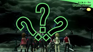 Persona 3 Final Boss Cutscene