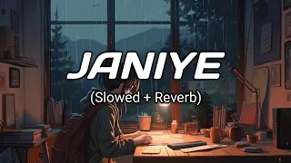 Janiye (Slowed + Reverb) । Vishal Mishra । [full song]