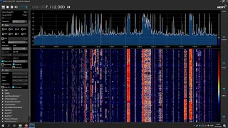 Радиолюбители на 40 метрах, AirSpy HF и антенна MiniWhip от RA0SMS.