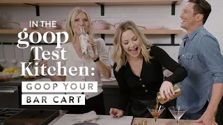 Gwyneth Paltrow & Kate Hudson Catch Up Over Homemade Espresso Martinis | Goop