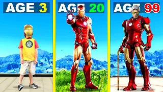 Surviving 99 YEARS As IRON MAN In GTA 5 ...