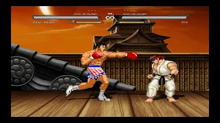 ROCKY VS RYU || HARDEST FIGHT EVER TO WATCH INSANE COMBAT ||