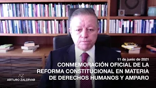 Ponencia | Conmemoración Reforma Constitucional en materia de DDHH y Amparo | 2021