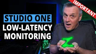 Studio One | Low Latency Monitoring (AMAZING)