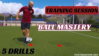 IMPROVE YOUR FOOTBALL SKILLS WITH THIS BALLMASTERY TRAINING SESSION !