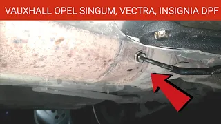 Vauxhall Opel Signum Vectra Insignia DPF Cleaning Process. How to Clean Diesel Particulate Filter