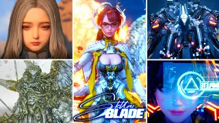 STELLAR BLADE All Final Bosses & Endings 100% [4K 60FPS]