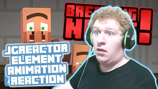 Reacting to "VILLAGER NEWS: BREAKING NEWS!" (Minecraft Music Animation Reaction)