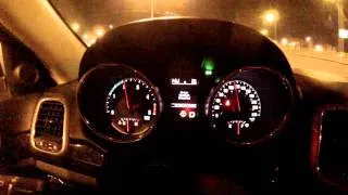 2013 Jeep Grand Cherokee CRD acceleration 0-100 Km/h