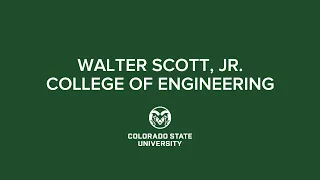 Fall 2020 Commencement | CSU Walter Scott, Jr. College of Engineering