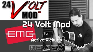 Jim Root Telecaster 24V Mod EMG Pickup Test/Demo