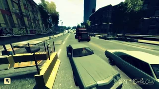 GTA 4 Crash - Жестокие аварии