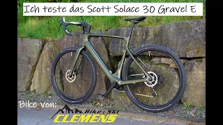 Ich teste das Scott Solace 30 E Gravel  mit TQ Motor . Danke an Bike+Ski Clemens