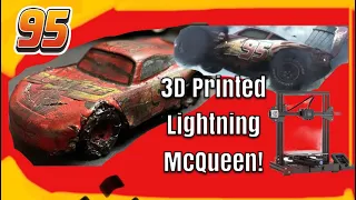 How I Made My Wrecked Lightning McQueen! (3D Printed Custom)