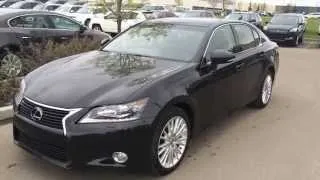 Lexus Certified Pre Owned Black 2013 GS 350 AWD - Technology Plus Package Review Edmonton, AB