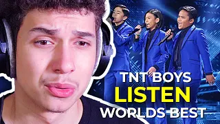WOW !! Rapper Reacts to TNT BOYS singing LISTEN at the WORLD'S BEST