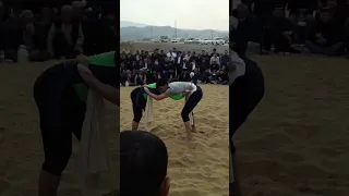 Turkmen goreşi Palwan vs Begli