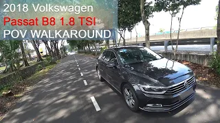 Part 1 | 2018 Volkswagen Passat B8 1.8 TSI Comfortline | Malaysia #POV [Walkaround & Test Drive]