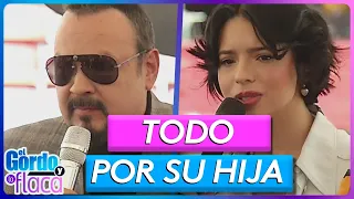 ¿Enojado? Pepe Aguilar reacciona por pregunta a Ángela | El Gordo y La Flaca