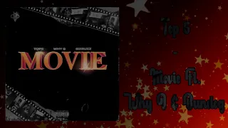 Top 5 - Movie Ft. Why G & Bundog (Audio)