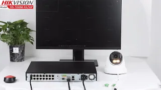 Hikvision DS-7616NI-K2/16P with Poe Connection Demo