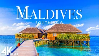 FLYING OVER MALDIVES 4K UHD — Расслабляющая музыка и красивые видеоролики о природе — 4K UHD TV