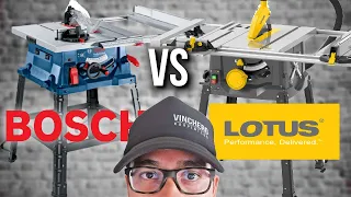 Battle of the BUDGET Table Saws // Bosch GTS254 vs Lotus LTST1800X // Labanan ng Tipid Table Saws