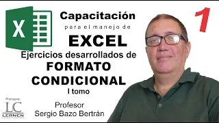 5 EJERCICIOS de FORMATO CONDICIONAL EN EXCEL para PRÁCTICA - Tomo 1