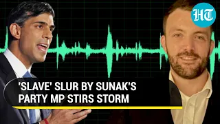 'All white men...black slaves': Rishi Sunak party MP triggers storm with racist slur | Watch