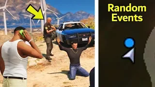 WHAT HAPPENS IF YOU CALL THE POLICE AT RANDOM EVENTS? (GTA 5)