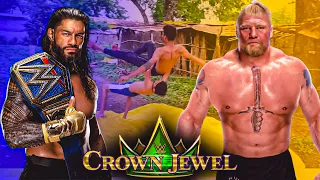 Full Match - WWE Brock Lesnar vs Roman Reigns | Crown Jewels 2021