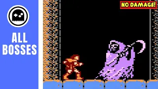 Castlevania (NES) - All Bosses - (No Damage)