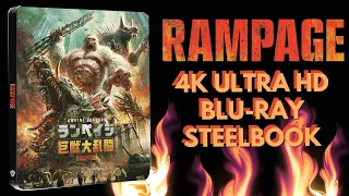 Rampage Japanese Artwork 4K Ultra HD Steelbook (Includes Blu-ray)