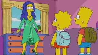 The Simpsons. Marge's New look.     reaction