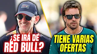 NEWEY FED UP WITH SITUATION AT RED BULL | ALONSO HAS OFFERS FROM MERCEDES AND ASTON MARTIN