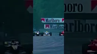 Hakkinen vs Schumacher double overtake👌 #f1 #shorts