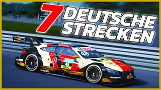 7 DEUTSCHE RENNSTRECKEN Mods in Assetto Corsa die kaum einer kennt!