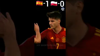 Spain VS Poland 2020 UEFA EURO Match 23 Highlights #youtube #shorts #football