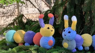 Kippy The Caterpillar ~ Addi, Sentro, Circular Knitting