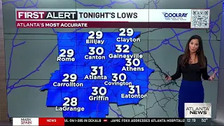 FIRST ALERT FORECAST: Cold and windy today; freezing tonight