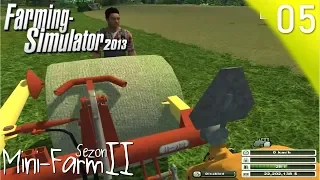 Let's play Ls2013 Mini-Farm Sezon 2 #5 - "Sianokosy, Dawid znowu za mocno wbił bolec!"