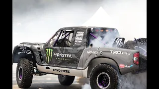 trophy truck start untill end