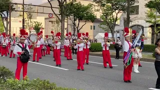 2021/07/31 紀の国わかやま総文2021  西原高校マーチングバンド